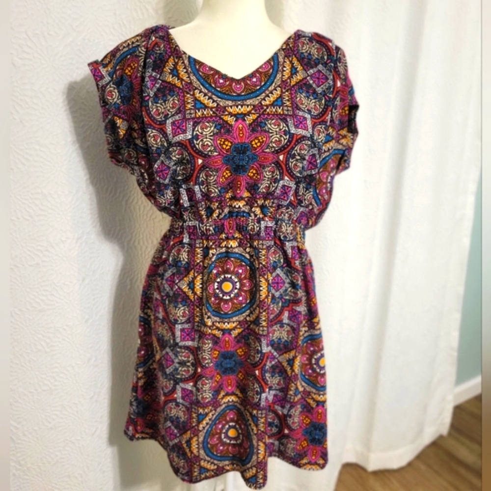 Pink Rose lightweight dress NWOT